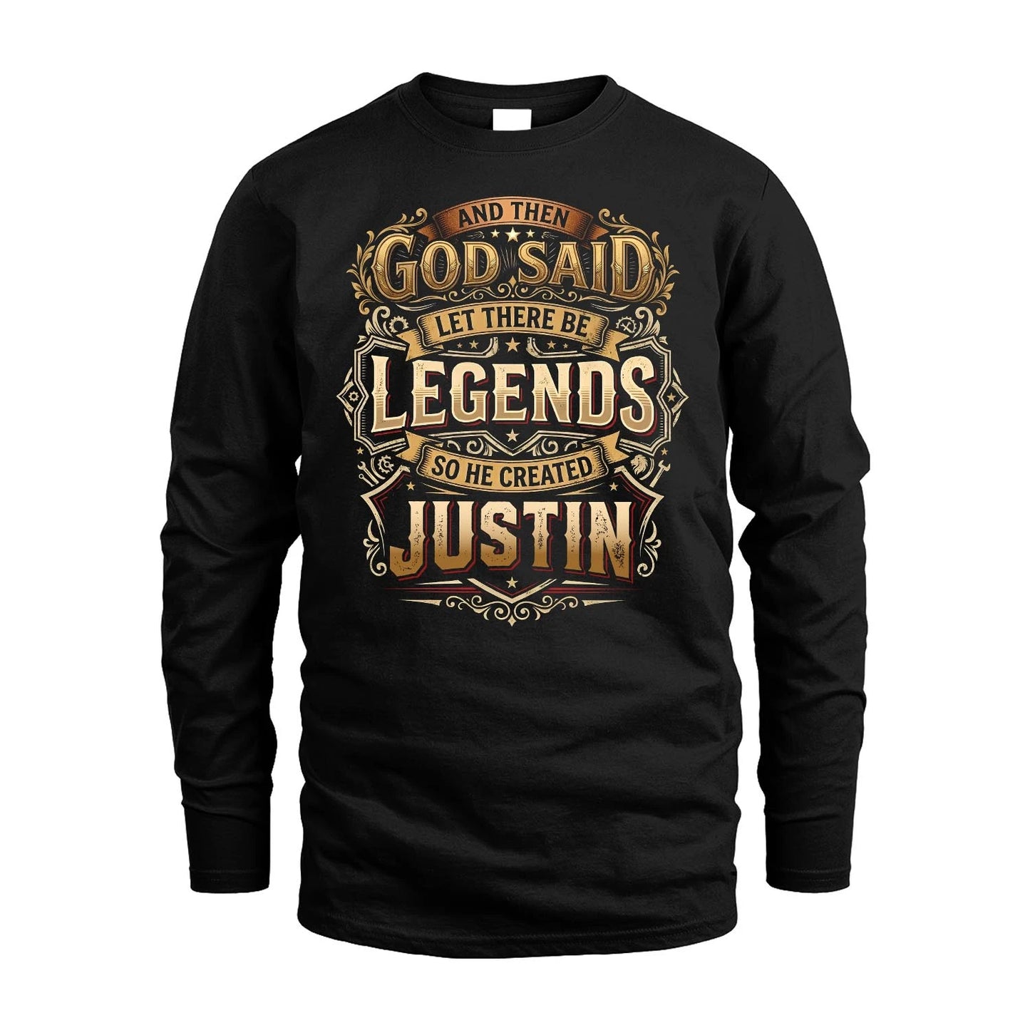 JUSTIN 13K1-540 And Then God Said Let There Be Legends...