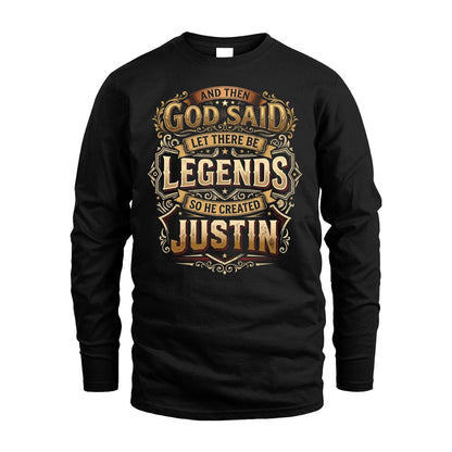JUSTIN 13K1-540 And Then God Said Let There Be Legends...