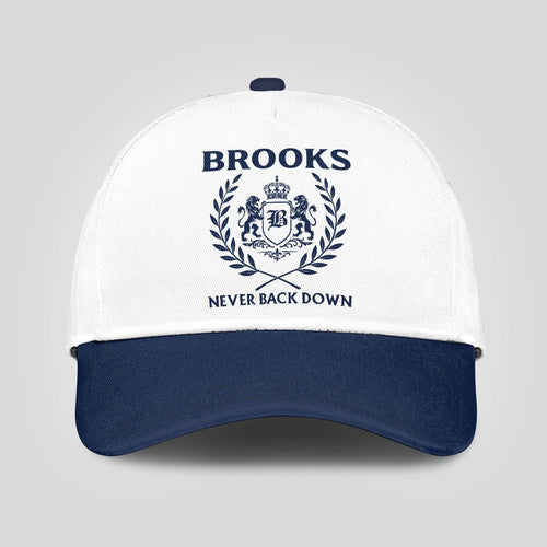 Never Back Down Blue And White Cap BROOKS 13K1 C59PF