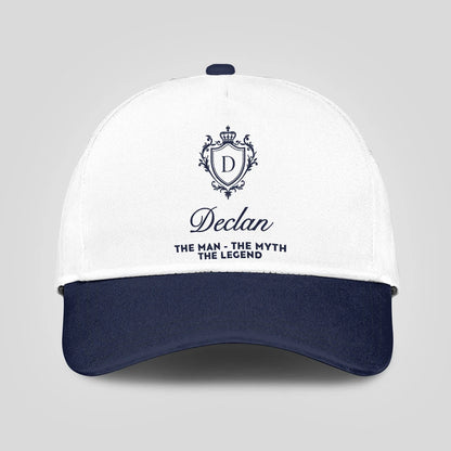 The Man The Myth The Legend Blue Cap DECLAN 13K9 C46PF