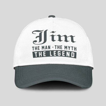 The Man The Myth The Legend Luxury Cap JIM 13K1 C39PF