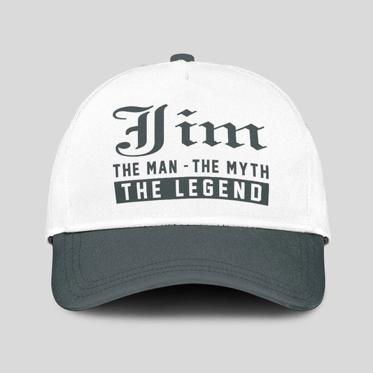 The Man The Myth The Legend Luxury Cap JIM 13K1 C39PF