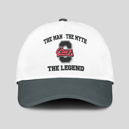 The Man The Myth The Legend Custom Initial Letter And Name Cap CRUZ 13K1 C38PF