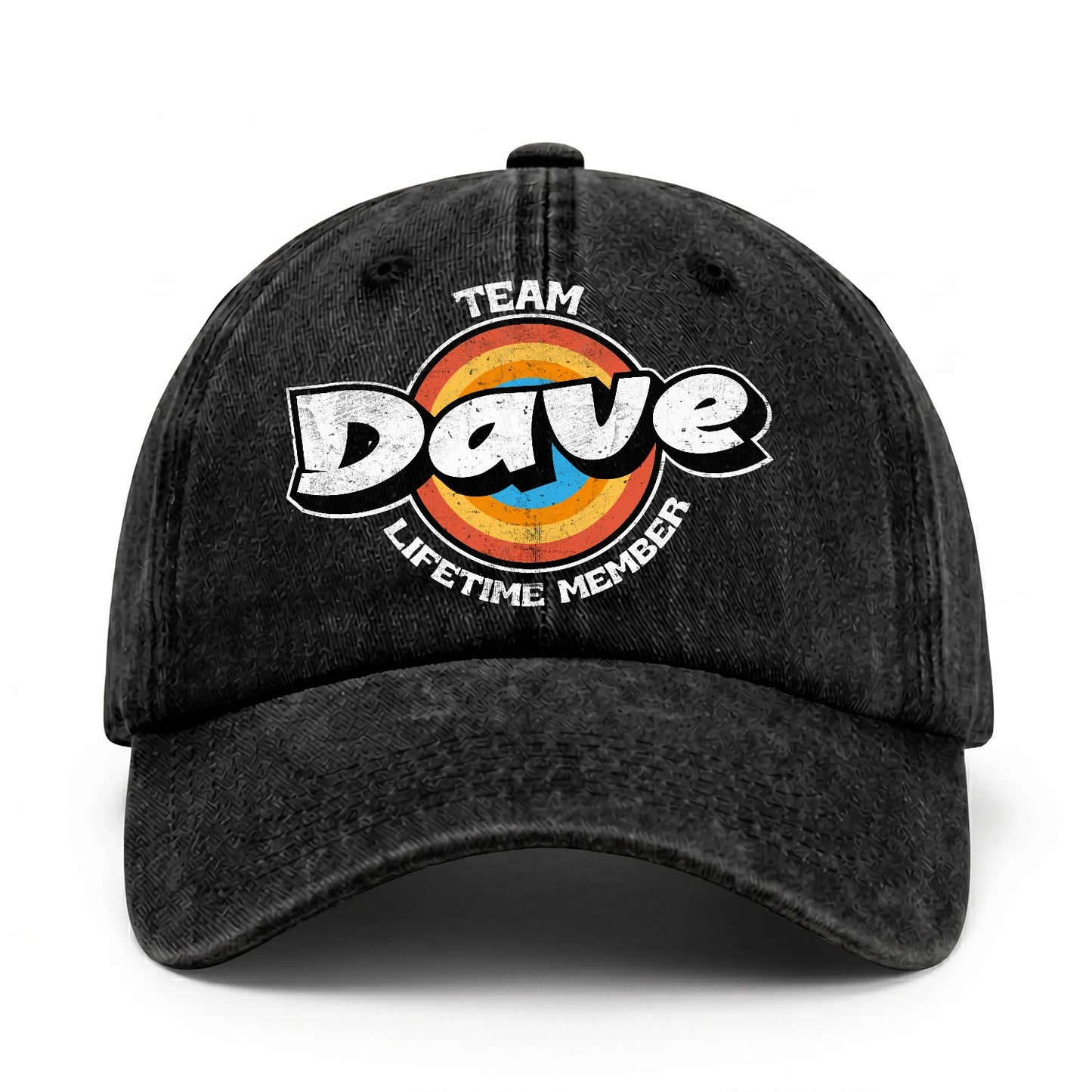 Team Your Name Lifetime Member Logo Cap DAVE 13K1 C66PF