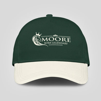 Born Legendary Lion Logo Sage Green And Beige Cap MOORE 13K1 C182PF