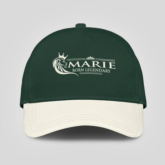 Born Legendary Lion Logo Sage Green And Beige Cap MARIE 13K1 C182PF