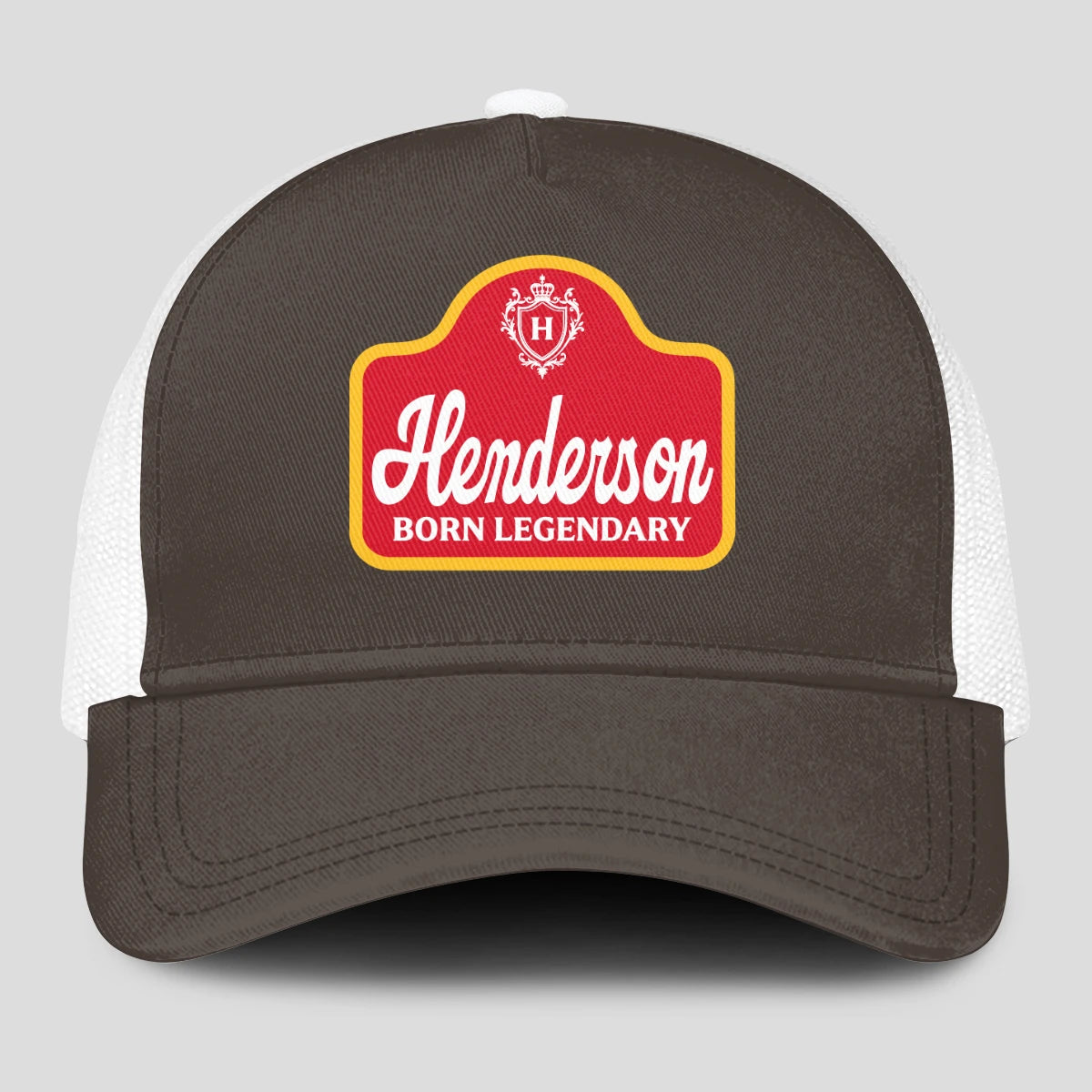 Born Legendary Charcoal Mesh Cap HENDERSON 13K1 C196PF