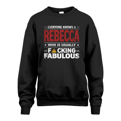 REBECCA 13K1-565 Everyone Know A/An Name Who Is Usually...