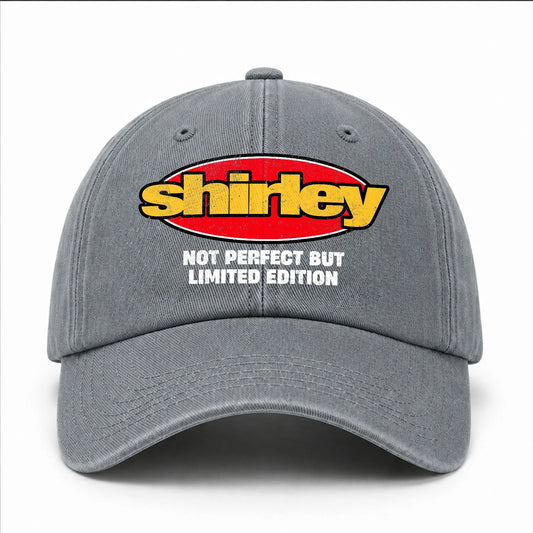 Your Name Not Perfect But Limited Edition Red Logo Washed Cap SHIRLEY 13K1 C84PF