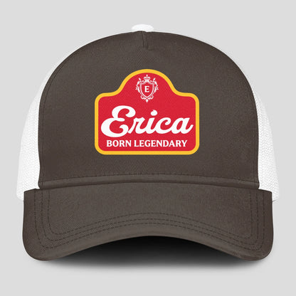 Born Legendary Charcoal Mesh Cap ERICA 13K1 C196PF