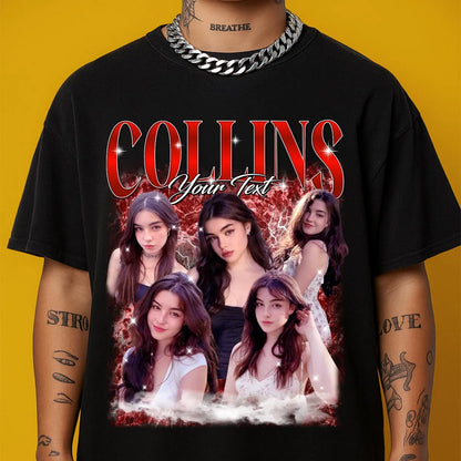 COLLINS 13K1-CTN1 Bootleg Rap Tee | Custom Bootleg T-Shirt | Perfect Gift