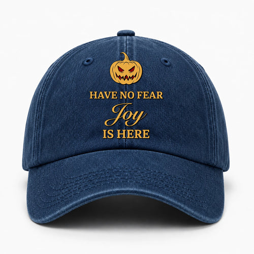 Have No Fear Your Name Is Here Jack O' Lantern Washed Cap JOY 13K1 C165PF