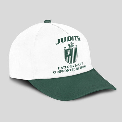 Hated By Many Confronted By None Luxury Logo Cap JUDITH 13K1 C41PF