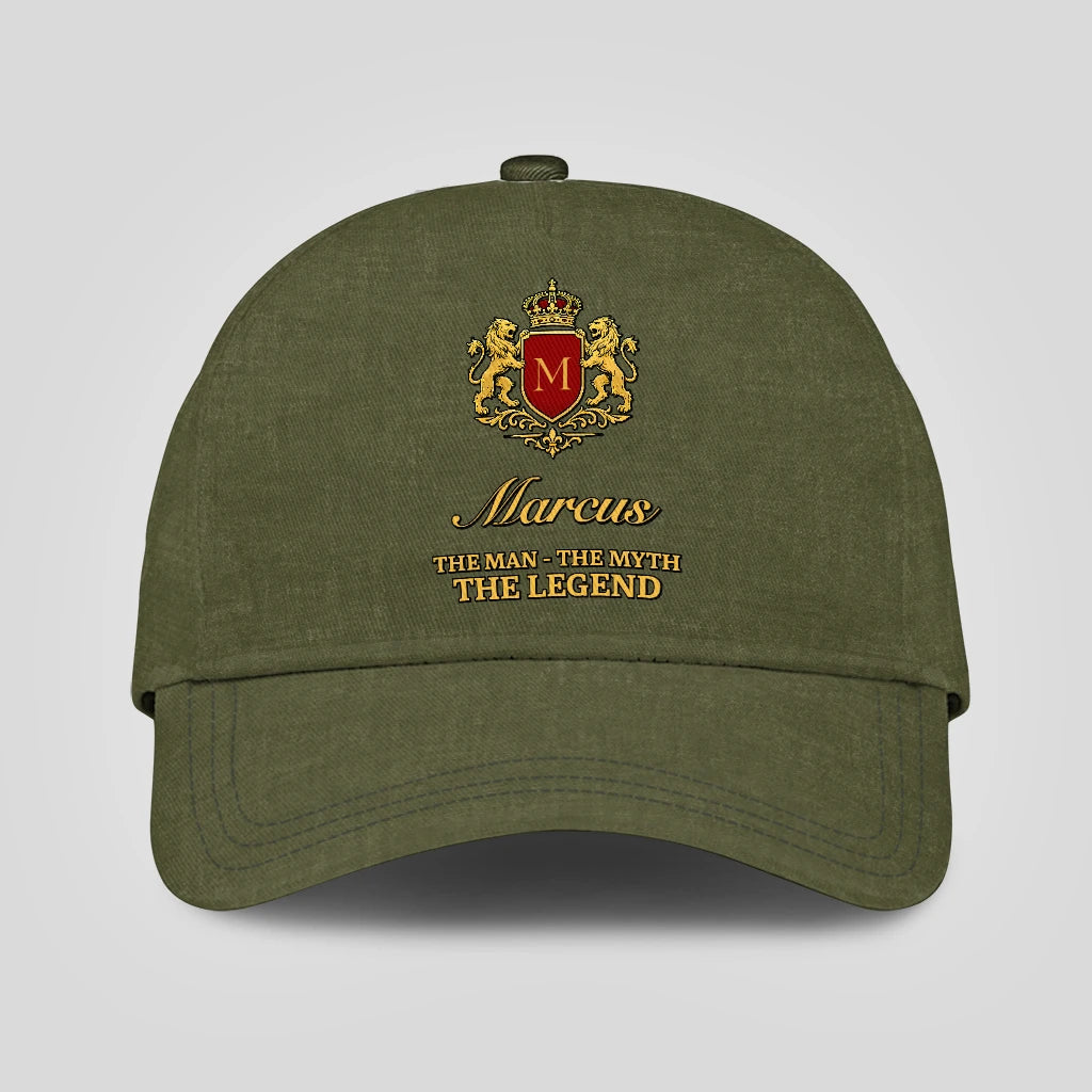 The Man The Myth The Legend Royal Olive Cap MARCUS 13K1 C92PF