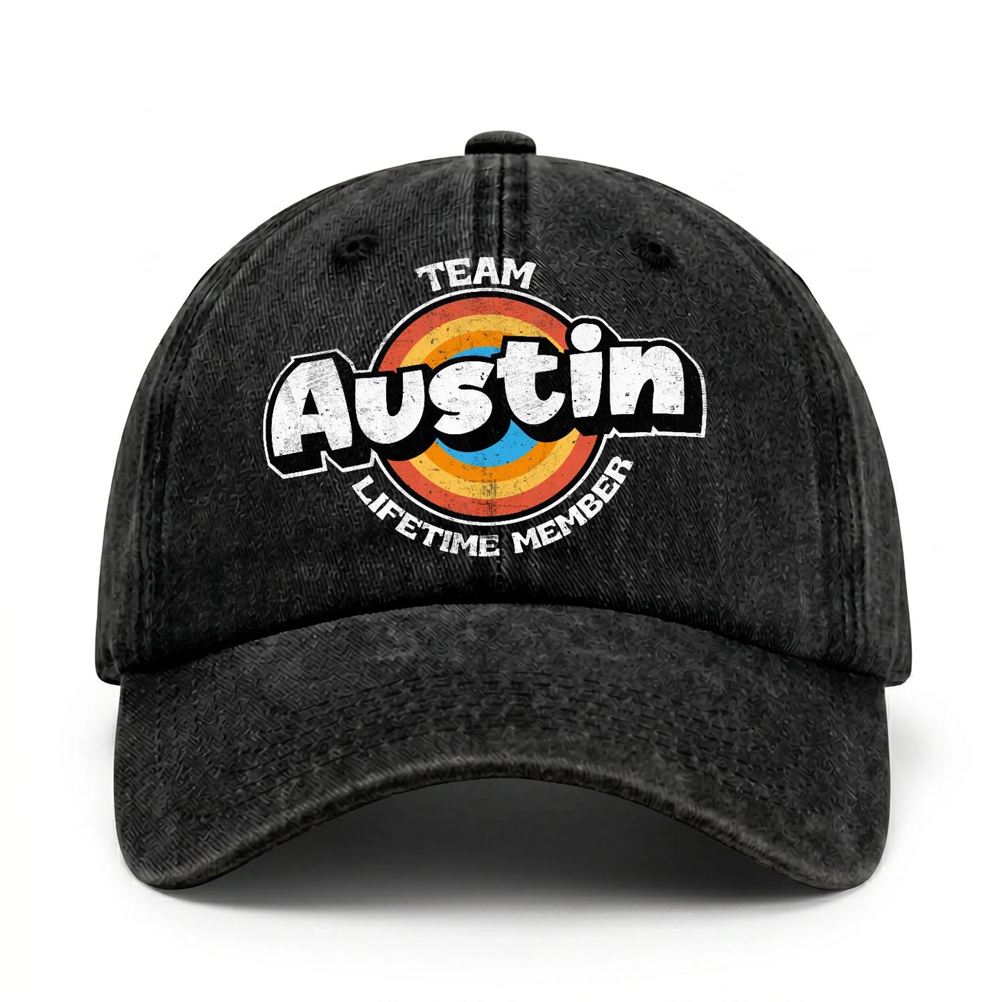 Team Your Name Lifetime Member Logo Cap AUSTIN 13K1 C66PF
