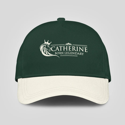 Born Legendary Lion Logo Sage Green And Beige Cap CATHERINE 13K1 C182PF