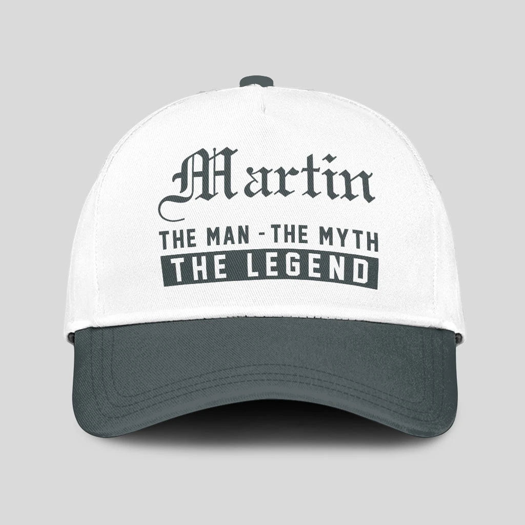 The Man The Myth The Legend Luxury Cap MARTIN 13K1 C39PF