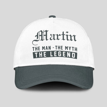 The Man The Myth The Legend Luxury Cap MARTIN 13K1 C39PF