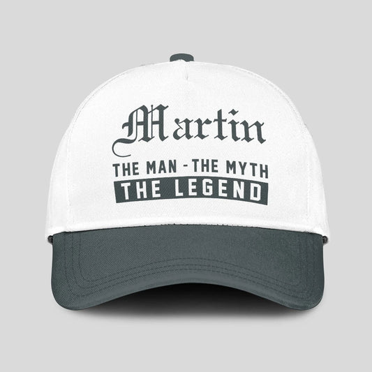 The Man The Myth The Legend Luxury Cap MARTIN 13K1 C39PF