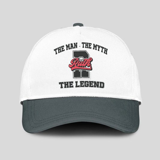 The Man The Myth The Legend Custom Initial Letter And Name Cap RUTH 13K1 C38PF