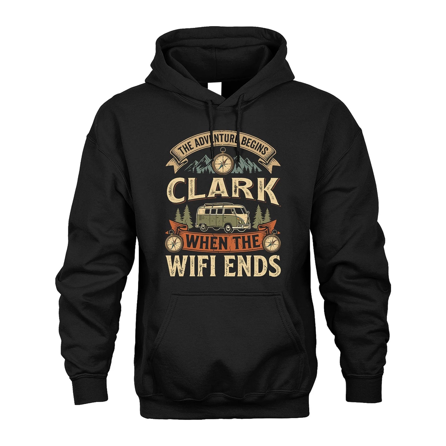 CLARK 13K1-547 The Adventure Begins Name When The Wifi Ends