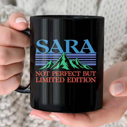 Not Perfect But Limited Eidition Retro Mountain Mug SARA 13K1 MG29
