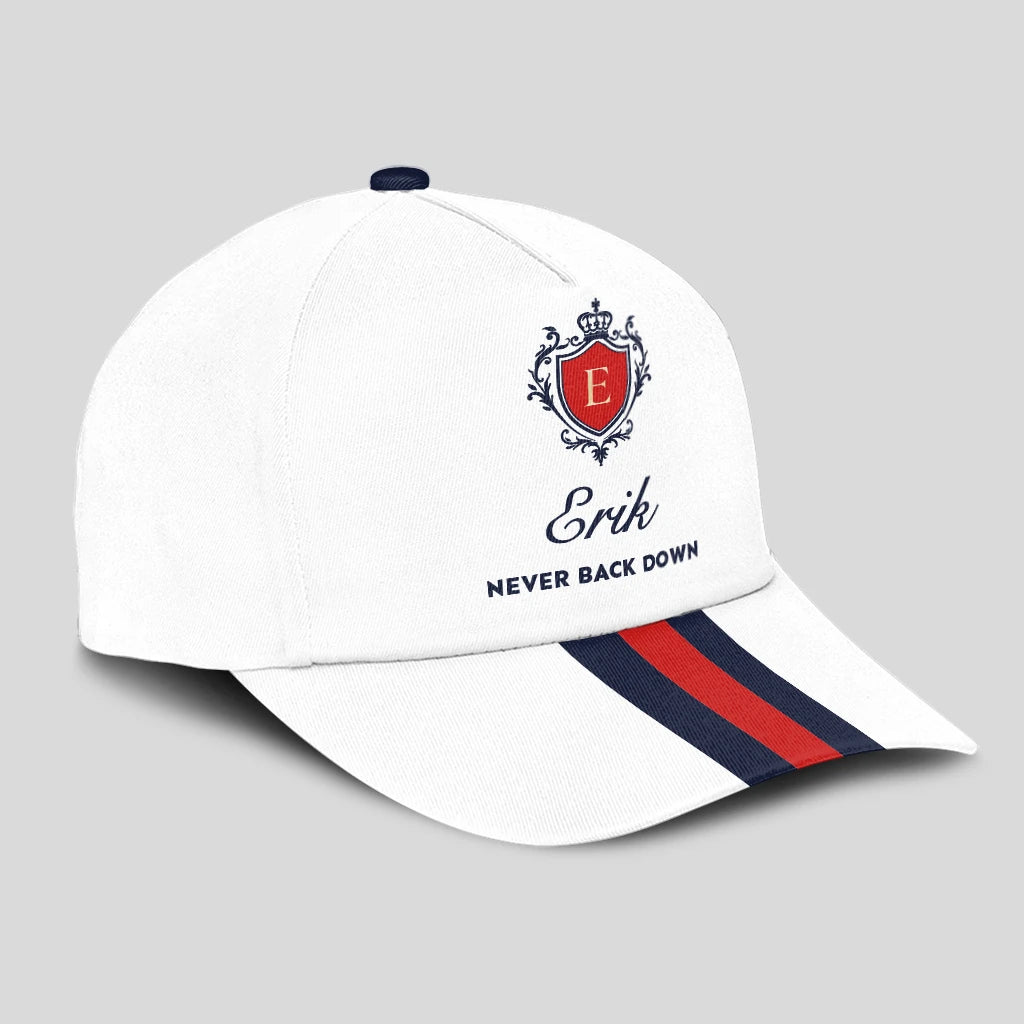 Never Back Down Stripped Cap ERIK 13K1 C86PF