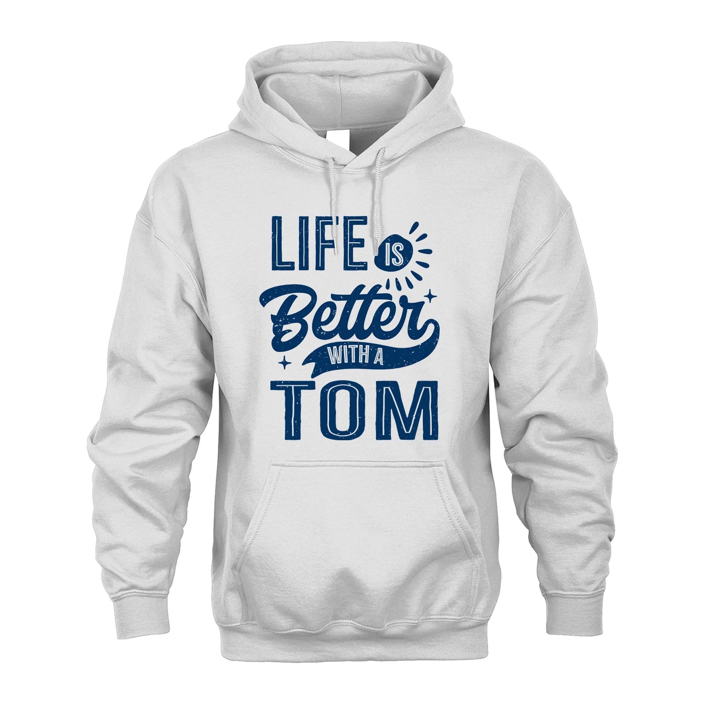 TOM 13K1-116 Personalized Name Quote T-Shirt Life Is Better With Unisex Gift