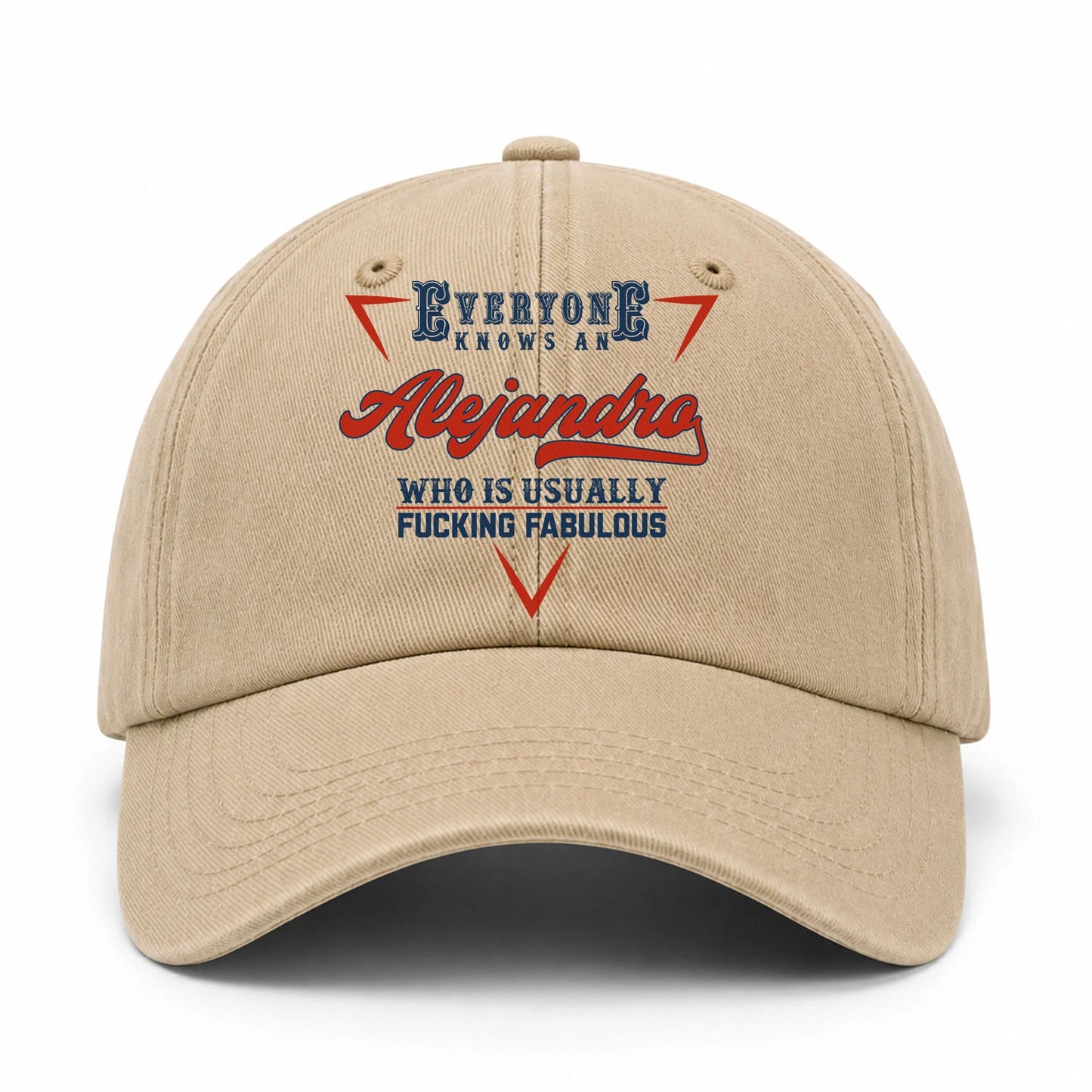 Everyone Knows A Your Name Who Is Usually Fucking Fabulous Washed Cap ALEJANDRO 13K1 C53PF