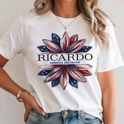 RICARDO 13K1-554 America 250 Years Patriotic Sunflower