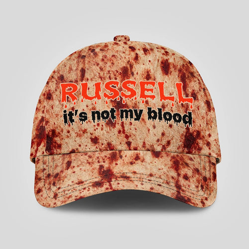 It's Not My Blood Halloween Cap RUSSELL 13K1 C70PF