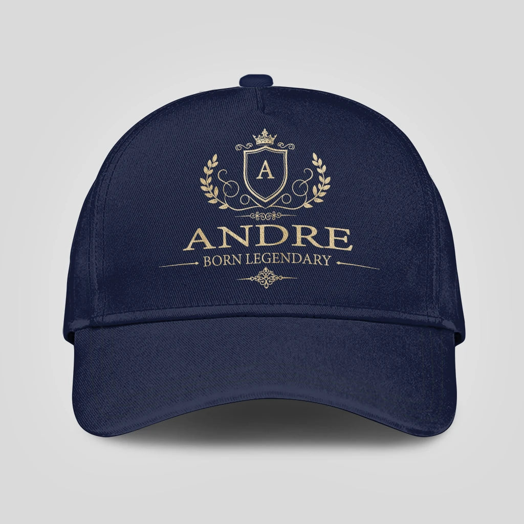 Born Legendary Luxury Crest Blue Cap ANDRE 13K1 C180PF