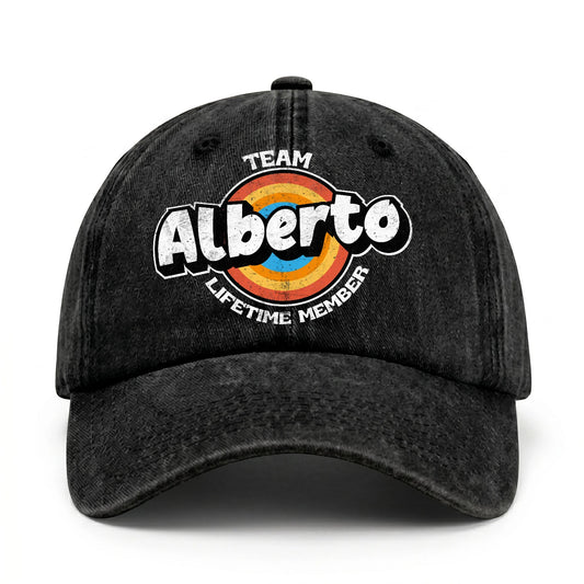 Team Your Name Lifetime Member Logo Cap ALBERTO 13K1 C66PF