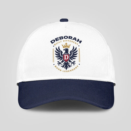 Built Different Born Legendary Elegant Blue And White Cap DEBORAH 13K1 C76PF