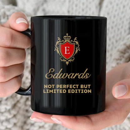 Not Perfect But Limited Eidition Golden Logo Mug EDWARDS 13K1 MG19