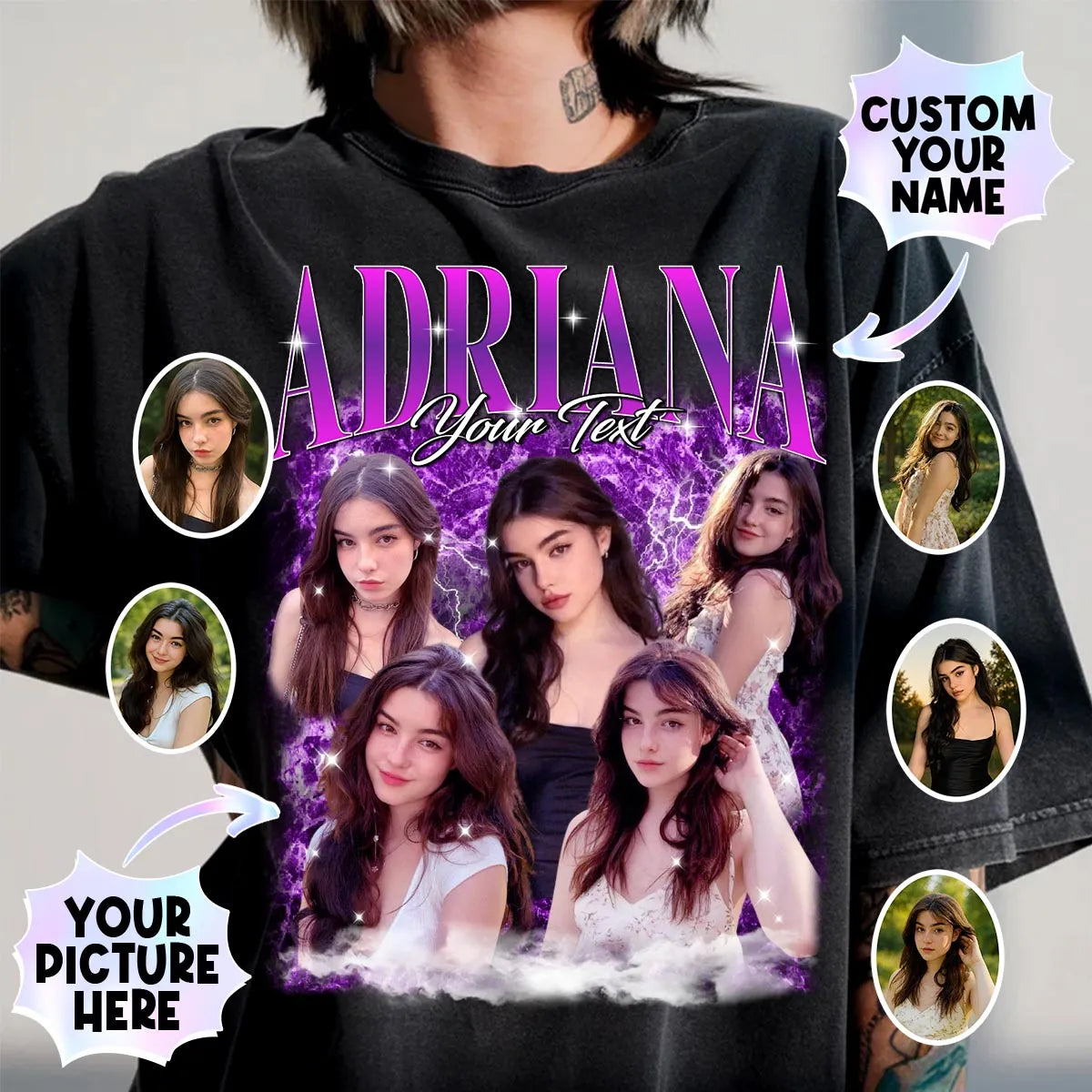 ADRIANA 13K1-CTN1 Bootleg Rap Tee | Custom Bootleg T-Shirt | Perfect Gift
