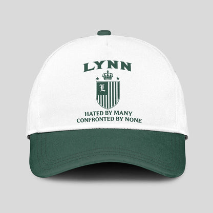 Hated By Many Confronted By None Luxury Logo Cap LYNN 13K1 C41PF