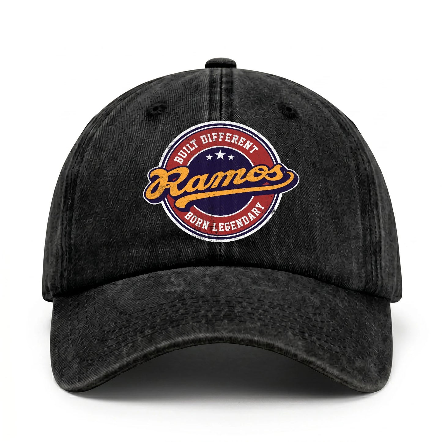Built Different Born Legendary Logo Washed Cap RAMOS 13K1 C65PF