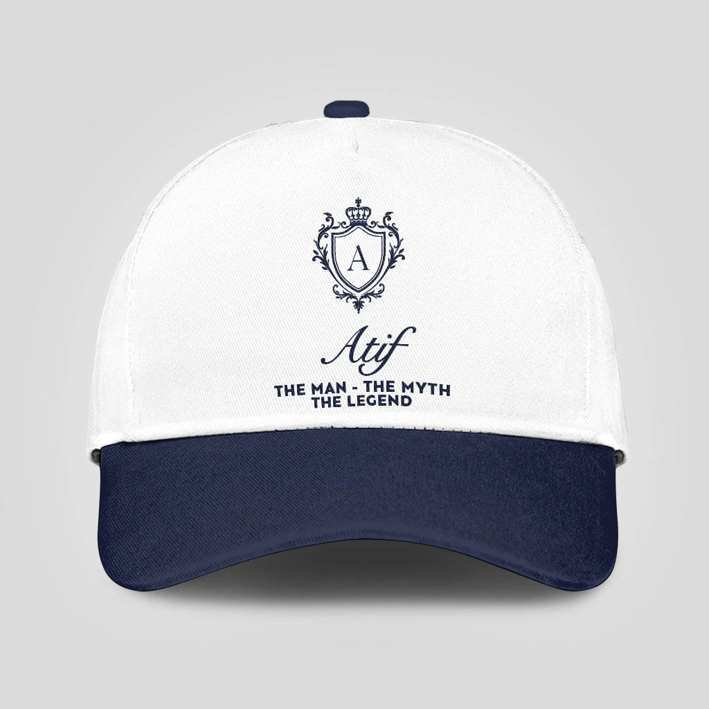 The Man The Myth The Legend Blue Cap ATIF 13K10 C46PF