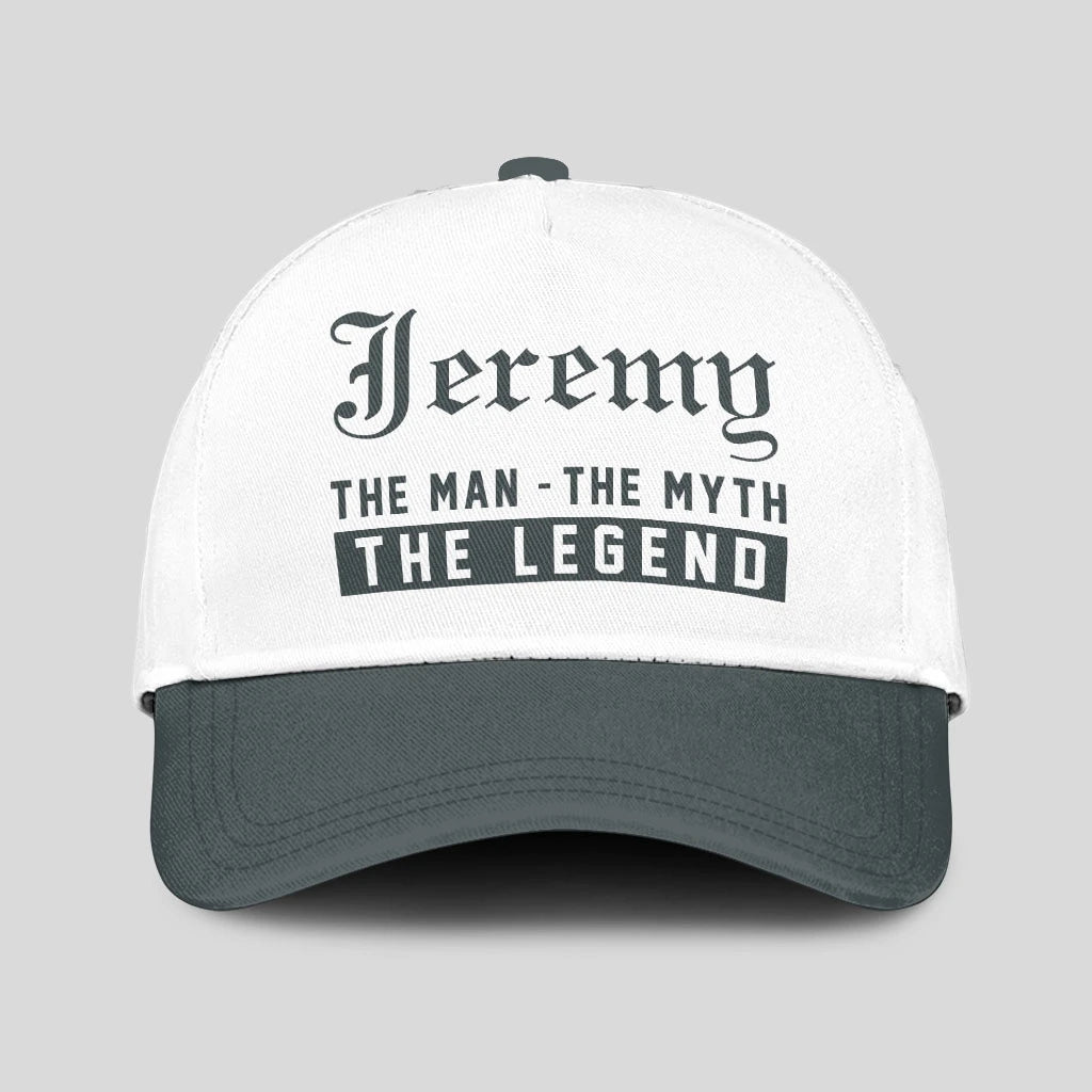 The Man The Myth The Legend Luxury Cap JEREMY 13K1 C39PF