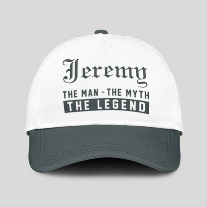 The Man The Myth The Legend Luxury Cap JEREMY 13K1 C39PF
