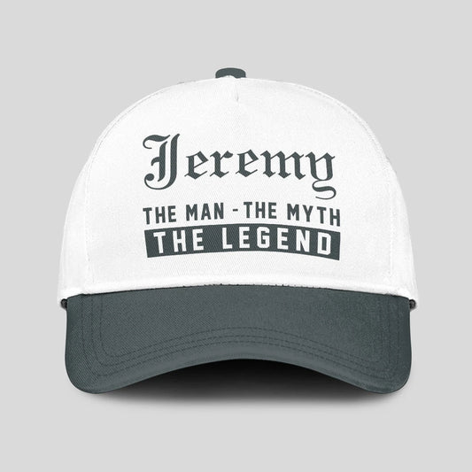 The Man The Myth The Legend Luxury Cap JEREMY 13K1 C39PF
