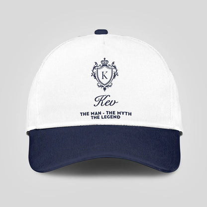 The Man The Myth The Legend Blue Cap KEV 13K9 C46PF