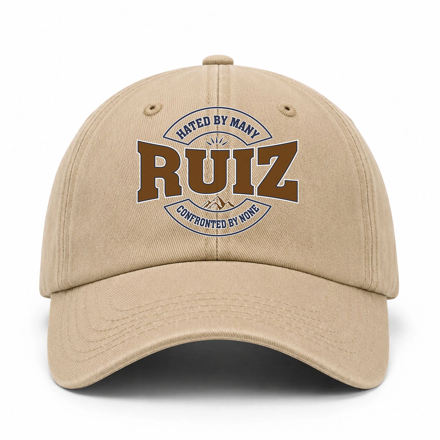 Hated By Many Confronted By None Washed Cap RUIZ 13K1 C36PF