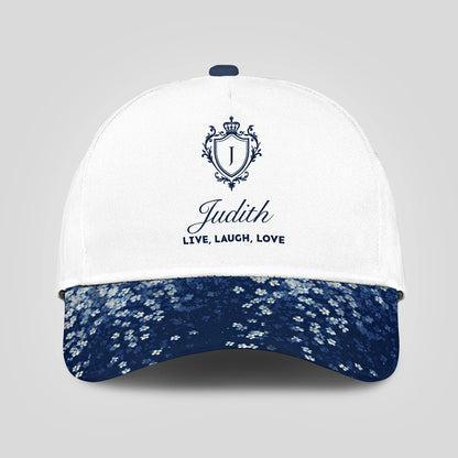 Live Laugh Love Floral Luxury Cap JUDITH 13K1 C110PF