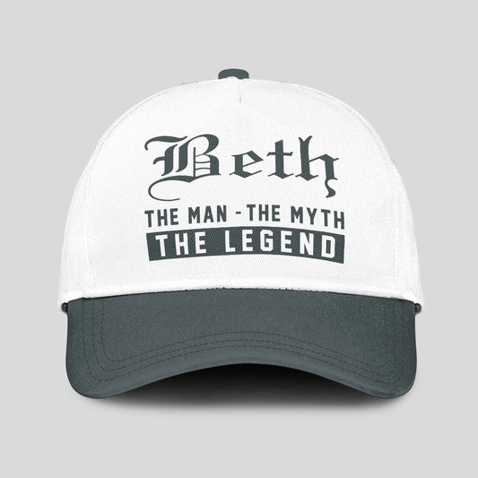 The Man The Myth The Legend Luxury Cap BETH 13K1 C39PF