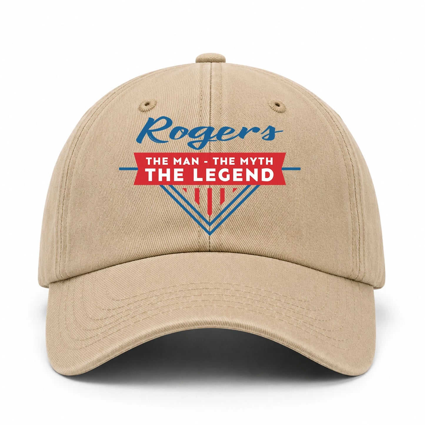 The Man The Myth The Legend Logo Washed Cap ROGERS 13K1 C37PF