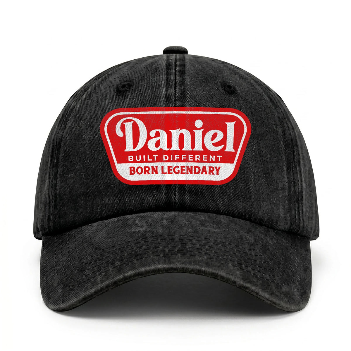 Built Different Born Legendary Red Logo Washed Cap DANIEL 13K1 C63PF