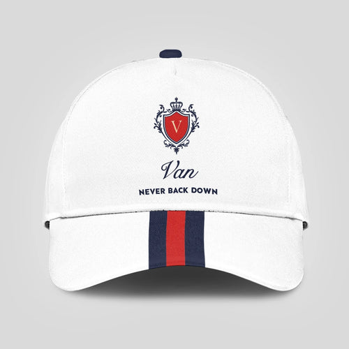 Never Back Down Stripped Cap VAN 13K1 C86PF