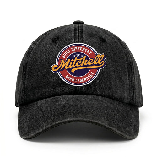 Built Different Born Legendary Logo Washed Cap MITCHELL 13K1 C65PF